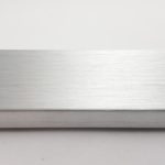Handle bar with rough brushed surface